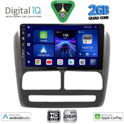 DIGITAL IQ BXC 3137_CPAA (9inc) MULTIMEDIA TABLET for FIAT DOBLO mod. 2010-2015
