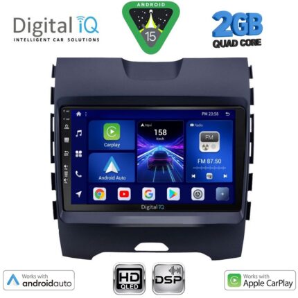 DIGITAL IQ BXC 3152_CPAA (9inc) MULTIMEDIA TABLET for FORD EDGE mod. 2015-2023