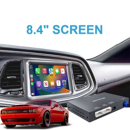DIGITAL IQ DZ 201Q CPA (WIRELESS CARPLAY / ANDROID AUTO BOX with 2 CAMERA IN for DODGE mod. 2011-2017 with 8.4'' screen)