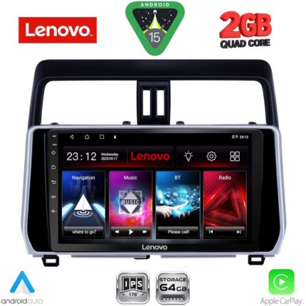 LENOVO LVD 2739_CPA (10inc) MULTIMEDIA TABLET for TOYOTA LAND CRUISER mod. 2019-2023