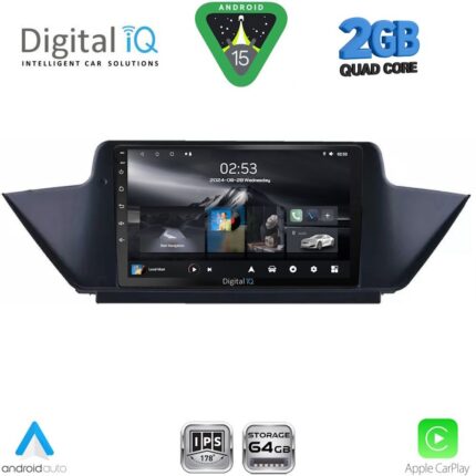 DIGITAL IQ RSD 1056_CPA (10inc) MULTIMEDIA TABLET for BMW X1 mod. 2009-2015