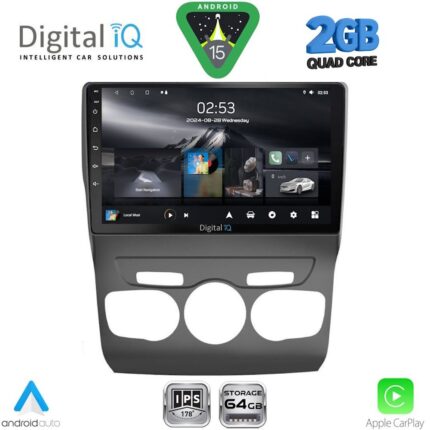 DIGITAL IQ RSD 1085_CPA (10inc) MULTIMEDIA TABLET for CITROEN C4 -DS4 mod. 2011-2018