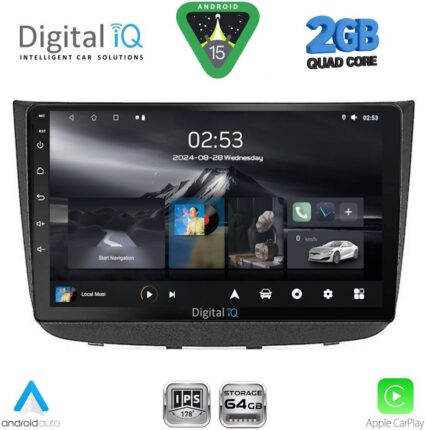 DIGITAL IQ RSD 1420_CPA (10inc) MULTIMEDIA TABLET for MERCEDES VITO - VIANO (W639) mod. 2003-2007