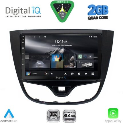 DIGITAL IQ RSD 1489_CPA (10inc) MULTIMEDIA TABLET for OPEL KARL mod. 2014-2019
