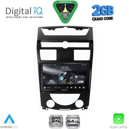 DIGITAL IQ RSD 1657_CPA (10inc) MULTIMEDIA TABLET for SSANGYONG REXTON mod. 2006-2015