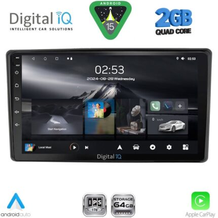 DIGITAL IQ RSD 1701_CPA (10inc) MULTIMEDIA TABLET for TOYOTA RAIZE mod. 2020-2026