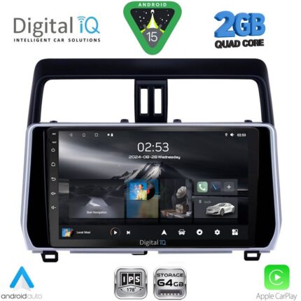 DIGITAL IQ RSD 1739_CPA (10inc) MULTIMEDIA TABLET for TOYOTA LAND CRUISER mod. 2019-2023
