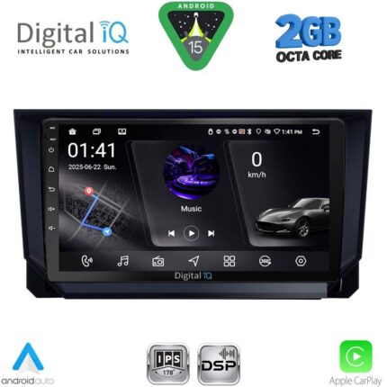 DIGITAL IQ RSF 4573_CPA (9inc) MULTIMEDIA TABLET for SEAT ARONA - IBIZA mod. 2018-2026
