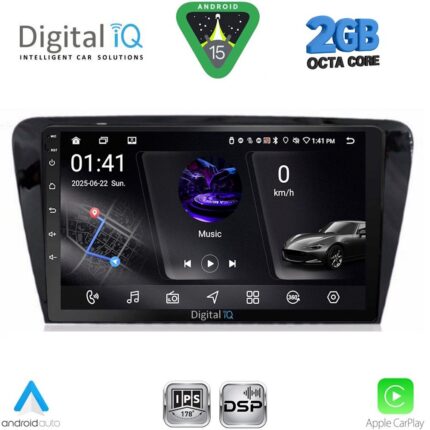 DIGITAL IQ RSF 4597_CPA (10inc) MULTIMEDIA TABLET for SKODA OCTAVIA 7 mod. 2013-2021