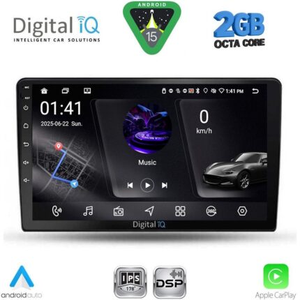 DIGITAL IQ RSF 4702_CPA (9inc) MULTIMEDIA TABLET for TOYOTA AURIS mod. 2007-2012