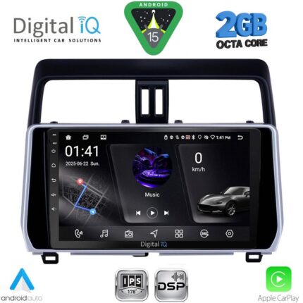 DIGITAL IQ RSF 4739_CPA (10inc) MULTIMEDIA TABLET for TOYOTA LAND CRUISER mod. 2019-2023