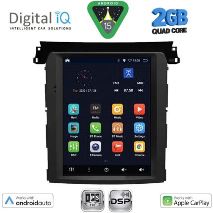 DIGITAL IQ BXC 3961_CPAA TESLA STYLE for SUBARU FORESTER – IMPREZA – XV mod. 2019-2024