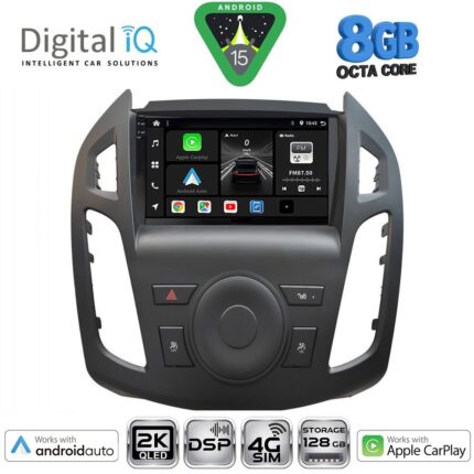 DIGITAL IQ BXF 11176_CPAA (9inc) MULTIMEDIA TABLET for FORD TRANSIT CONNECT mod. 2013-2018