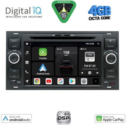 DIGITAL IQ BXF 602_CPAA (7" DVD) MULTIMEDIA SYSTEM for FORD mod. 2004-2008