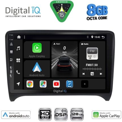 DIGITAL IQ BXF 7009_CPAA (9inc) MULTIMEDIA TABLET for AUDI TT mod. 2007-2015