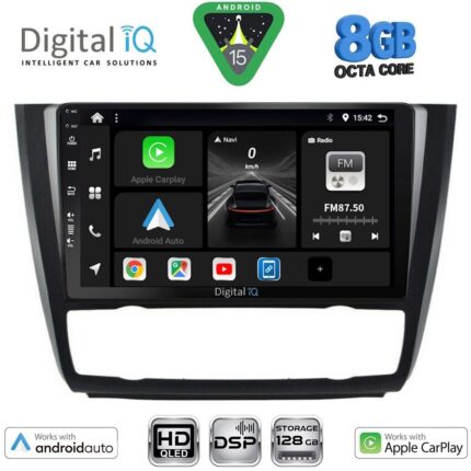 DIGITAL IQ BXF 7040_CPAA CLIMA (9inc) MULTIMEDIA TABLET for BMW S.1 (E81-82-87-88) mod. 2004-2013