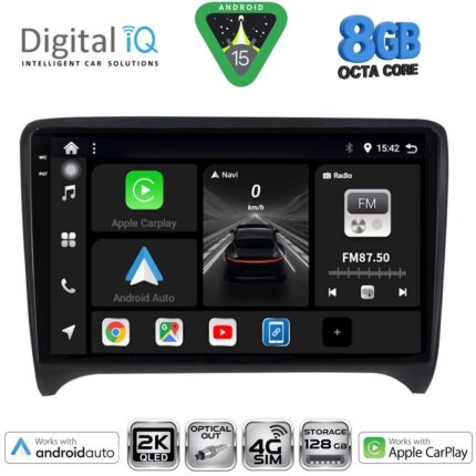 DIGITAL IQ BXK 20009_CPAA (9inc) MULTIMEDIA TABLET for AUDI TT mod. 2007-2015