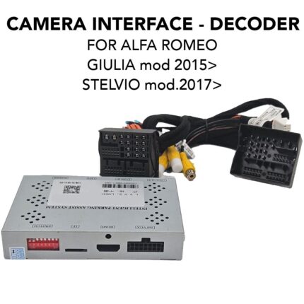 DIGITAL IQ AR 9851_CI - CAMERA INTERFACE for ALFA ROMEO mod. 2017-2024 with 6.5-8.8'' screen