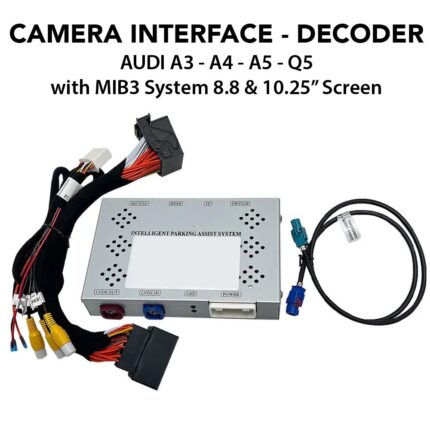 DIGITAL IQ AD 9818_CI (CAMERA INTERFACE for AUDI A3-A4-A5-Q5 with MIB3 System with 8.8-10.25" Screen)