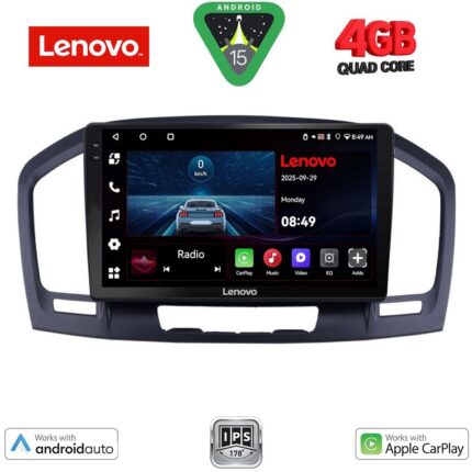 LENOVO LVE 8491BL_CPAA (9inc) MULTIMEDIA TABLET for OPEL INSIGNIA  mod. 2008-2013 (BLACK)