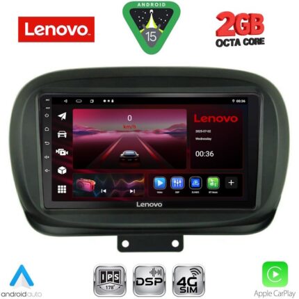 LENOVO LVF 5134_CPA (9inc) MULTIMEDIA TABLET for FIAT 500Χ mod. 2014-2024