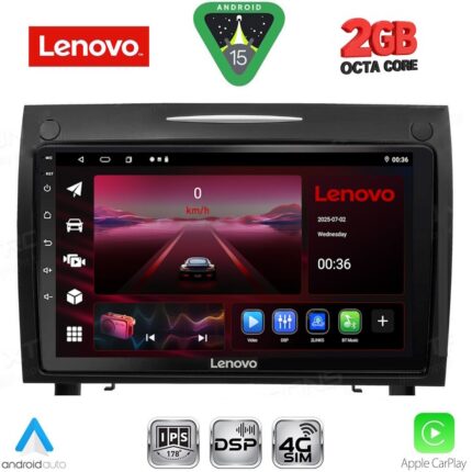 LENOVO LVF 5419_CPA (9inc) MULTIMEDIA TABLET for MERCEDES SLK (R171) mod. 2004-2010