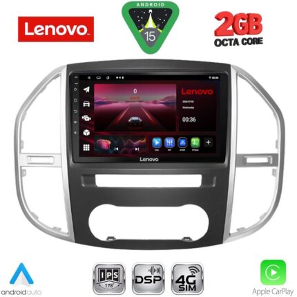 LENOVO LVF 5429_CPA (10inc) MULTIMEDIA TABLET for MERCEDES VITO – VIANO  (W447) mod. 2015-2024