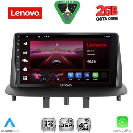 LENOVO LVF 5556_CPA (9inc) MULTIMEDIA TABLET for RENAULT MEGANE 3 mod. 2009-2016
