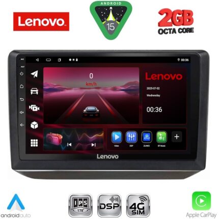 LENOVO LVF 5581_CPA (10inc) MULTIMEDIA TABLET for SKODA FABIA mod. 2008-2014