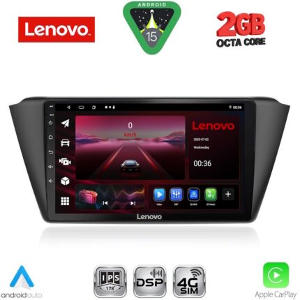 LENOVO LVF 5582_CPA (9inc) MULTIMEDIA TABLET for SKODA FABIA mod. 2015-2022