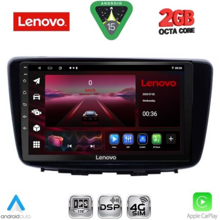 LENOVO LVF 5672_CPA (9inc) MULTIMEDIA TABLET for SUZUKI BALENO mod. 2016-2022