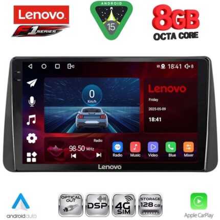 LENOVO SSR 10149_CPA DASH (9inc) MULTIMEDIA TABLET for FIAT TIPO mod. 2018-2023