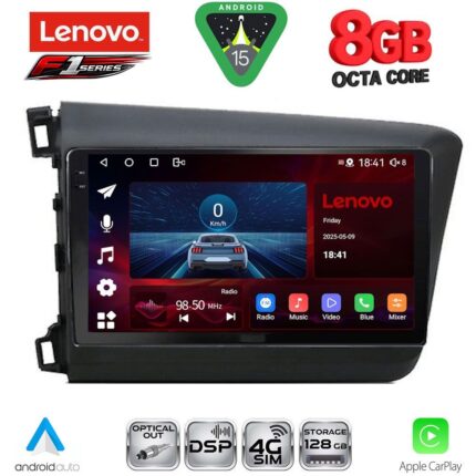 LENOVO SSR 101904D_CPA (9inc) MULTIMEDIA TABLET for HONDA CIVIC  4Doors mod. 2012-2016