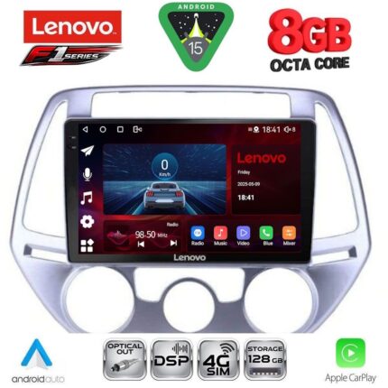 LENOVO SSR 10227_CPA A/C (9inc) MULTIMEDIA TABLET for HYUNDAI i20 mod. 2008-2012