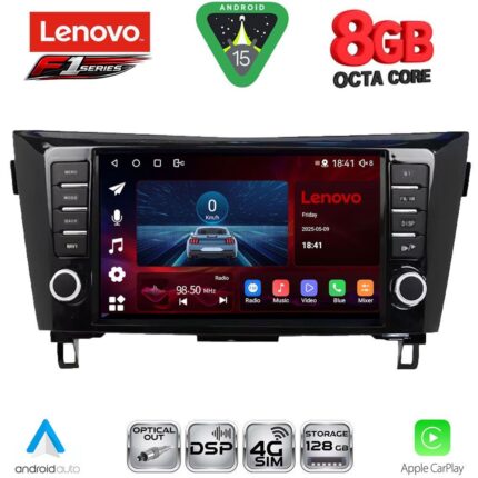LENOVO SSR 10467_CPA (9inc) MULTIMEDIA TABLET for NISSAN QASHQAI - XTRAIL mod. 2014-2021