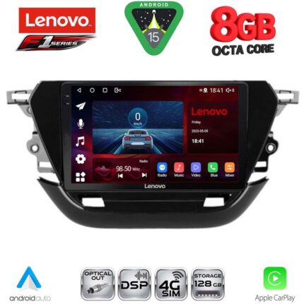 LENOVO SSR 10487_CPA (9inc) MULTIMEDIA TABLET for OPEL CORSA F mod. 2019-2024
