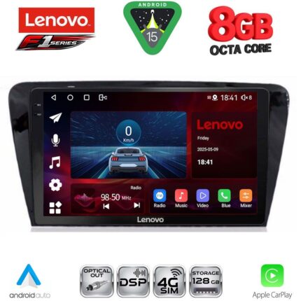 LENOVO SSR 10597_CPA (10inc) MULTIMEDIA TABLET for SKODA OCTAVIA 7 mod. 2013-2021