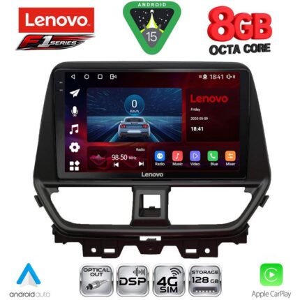 LENOVO SSR 10673_CPA (9inc) MULTIMEDIA TABLET for SUZUKI BALENO mod. 2022-2026