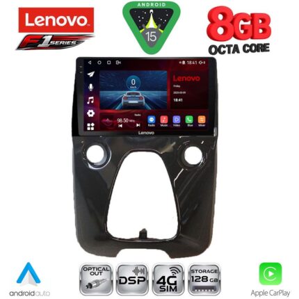 LENOVO SSR 10708_CPA A/C (10inc) MULTIMEDIA TABLET for CITROEN C1-PEUGEOT 108-TOYOTA AYGO mod. 2014-2022