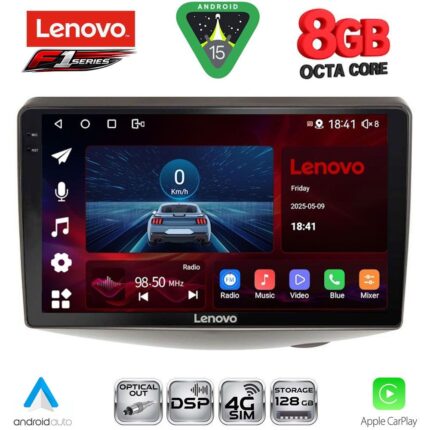 LENOVO SSR 10735_CPA (9inc) MULTIMEDIA TABLET for TOYOTA YARIS mod. 1999-2006