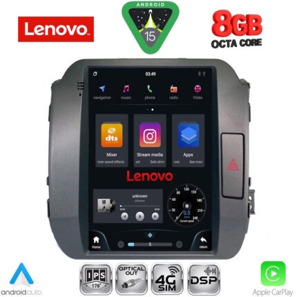 LENOVO SSW 10927_CPA TESLA STYLE  for KIA SPORTAGE mod. 2010-2015
