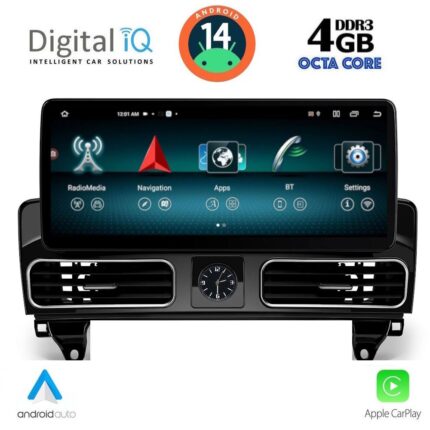 DIGITAL IQ TOP 11997_CPA CLOCK (12.3inc) (NTG 4.5) MULTIMEDIA SYSTEM for MERCEDES ML (W166) mod. 2011-2019