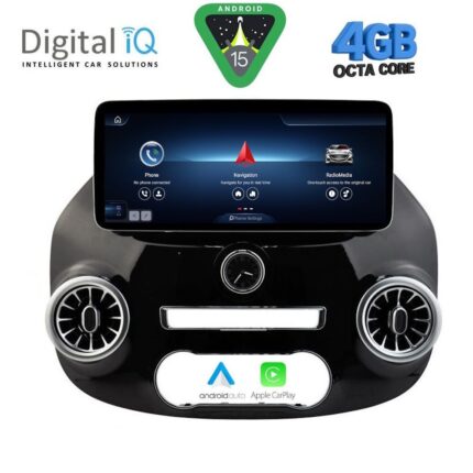 DIGITAL IQ TOP 15994_CPA (12.3inc) MULTIMEDIA SYSTEM for MERCEDES VITO - VIANO mod. 2015-2024