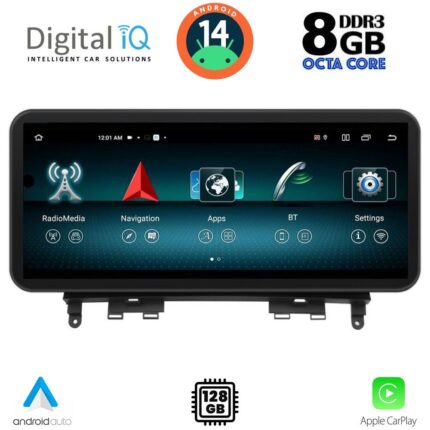 DIGITAL IQ TOP 17984_CPA (12.3") (NTG 4) MULTIMEDIA SYSTEM for MERCEDES C (W204) mod. 2007-2011