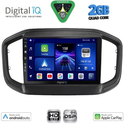 DIGITAL IQ BXC 3147_CPAA (9inc) MULTIMEDIA TABLET for FIAT STRADA mod. 2020-2026