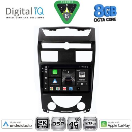 DIGITAL IQ BXF 11657_CPAA (10inc) MULTIMEDIA TABLET for SSANGYONG REXTON mod. 2006-2015