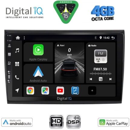 DIGITAL IQ BXF 6136_CPAA (9inc) MULTIMEDIA TABLET for FIAT BRAVO mod. 2007-2019