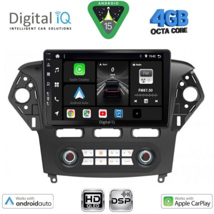 DIGITAL IQ BXF 6163_CPAA CLIMA (10inc) MULTIMEDIA TABLET for FORD MONDEO mod. 2011-2013