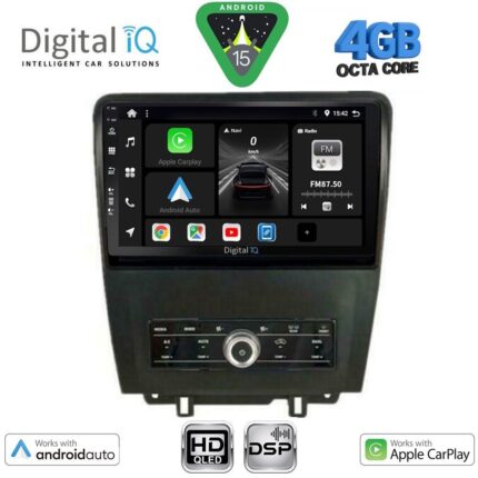 DIGITAL IQ BXF 6165_CPAA (9inc) MULTIMEDIA TABLET for FORD MUSTANG mod. 2010-2015