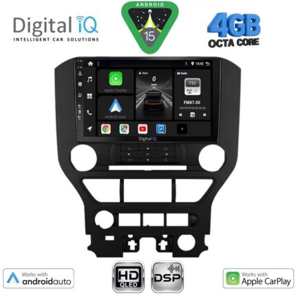 DIGITAL IQ BXF 6166_CPAA (9inc) MULTIMEDIA TABLET for FORD MUSTANG mod. 2015-2020